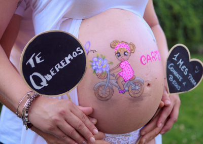 Dibujos de barrigas embarazadas