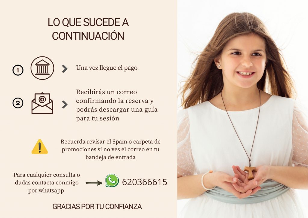 Sesion fotos Comuniones Madrid 